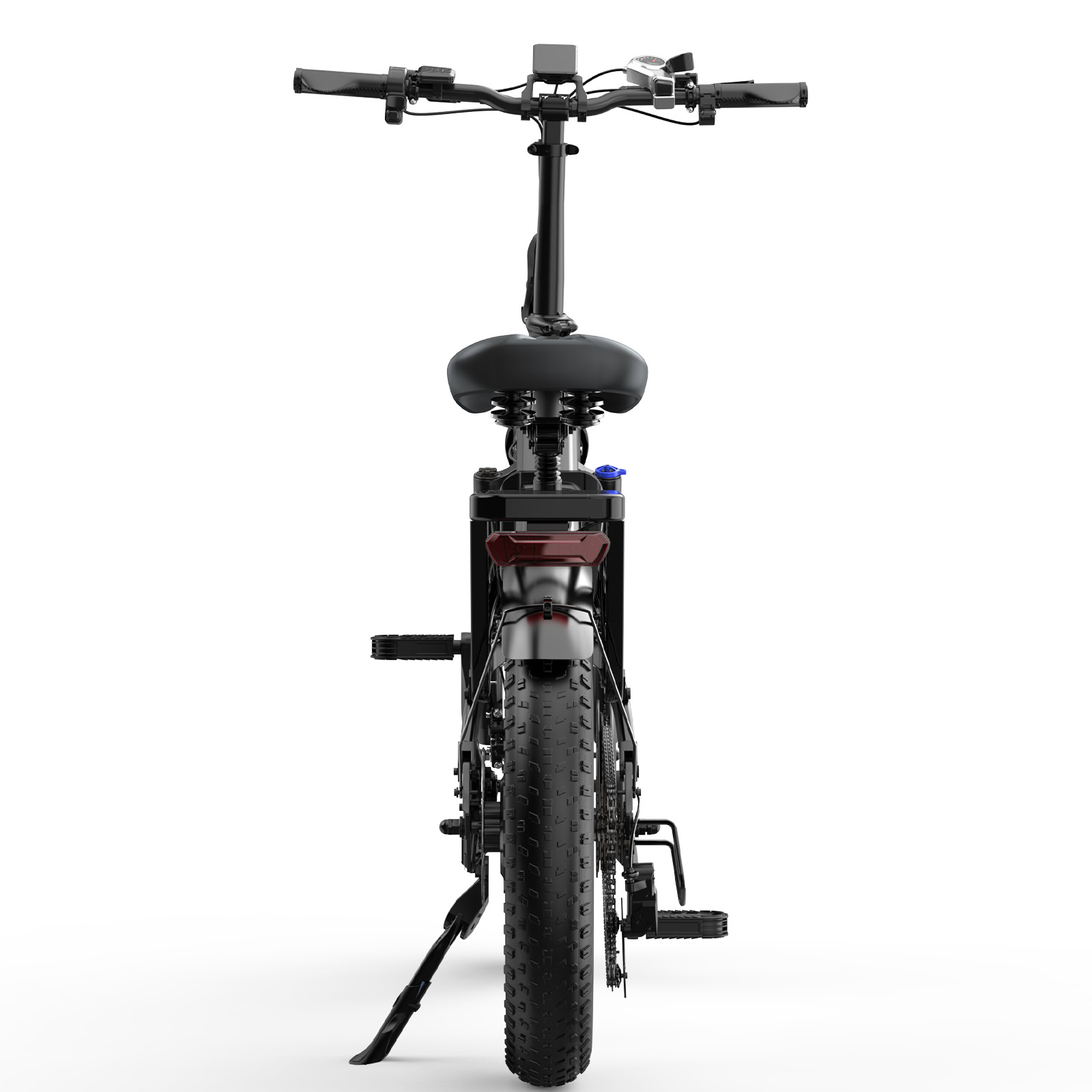Rower elektryczny OVIVO V2 PRO 2.0 zielony - obrazek 7